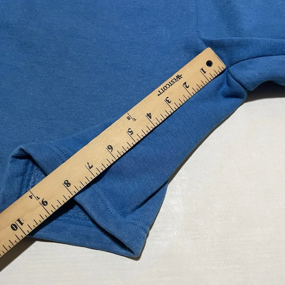 Carhartt Relaxed Fit Fleece Sweat Short Blue Mens Size Large 8